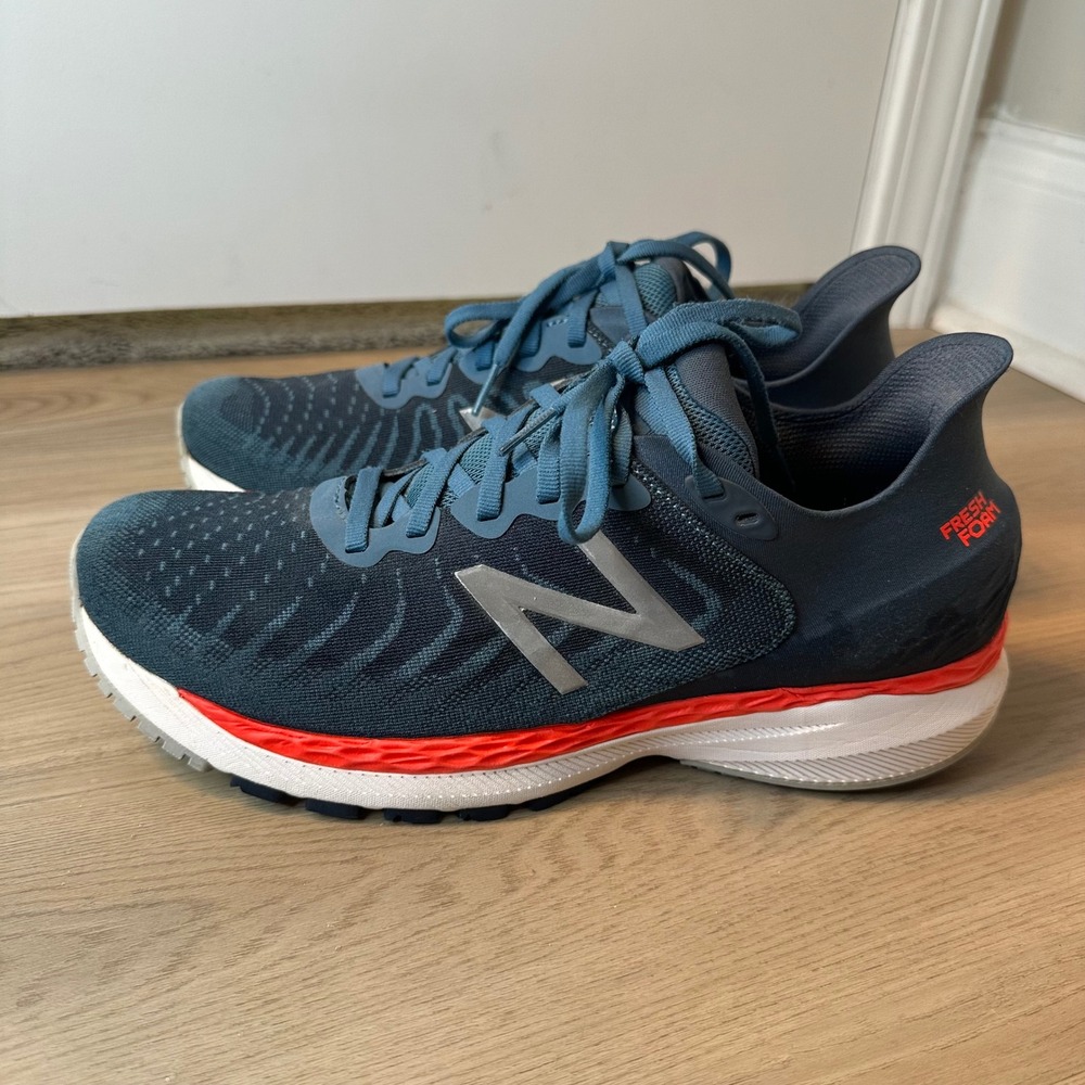 New Balance Fresh Foam 860 v11 Mens Running Shoes Blue Red M860B11 9.5